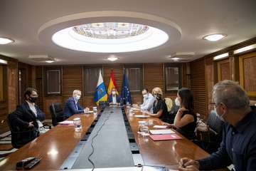 Reunión del Consejo de Gobierno de Canarias de este jueves/Acfi Press.